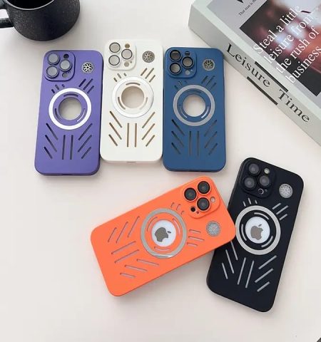 Cool Magnetic Mesh Style Anti Drop Phone Case